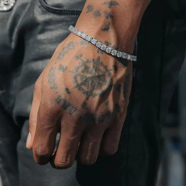 5MM VVS TENNIS Bracelet - Gold