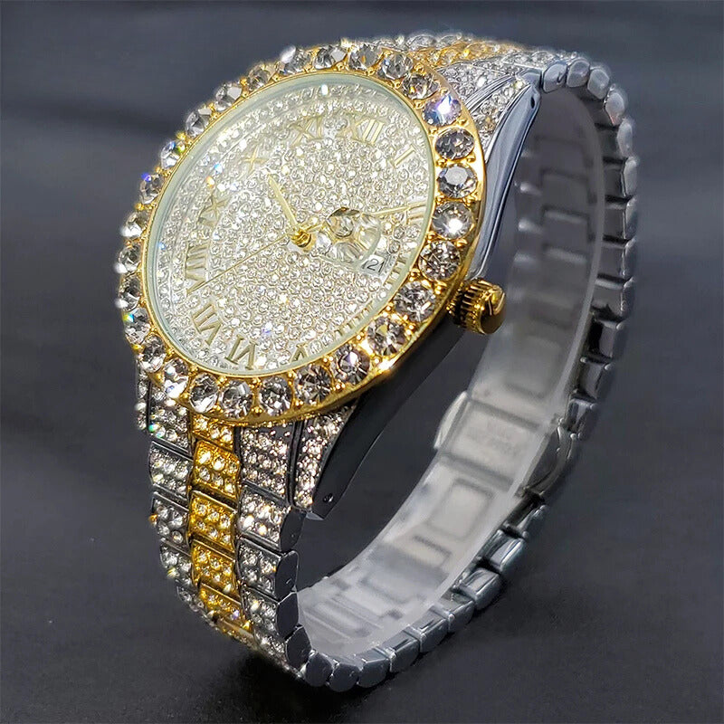 Khalil Classic Iced Out Watch