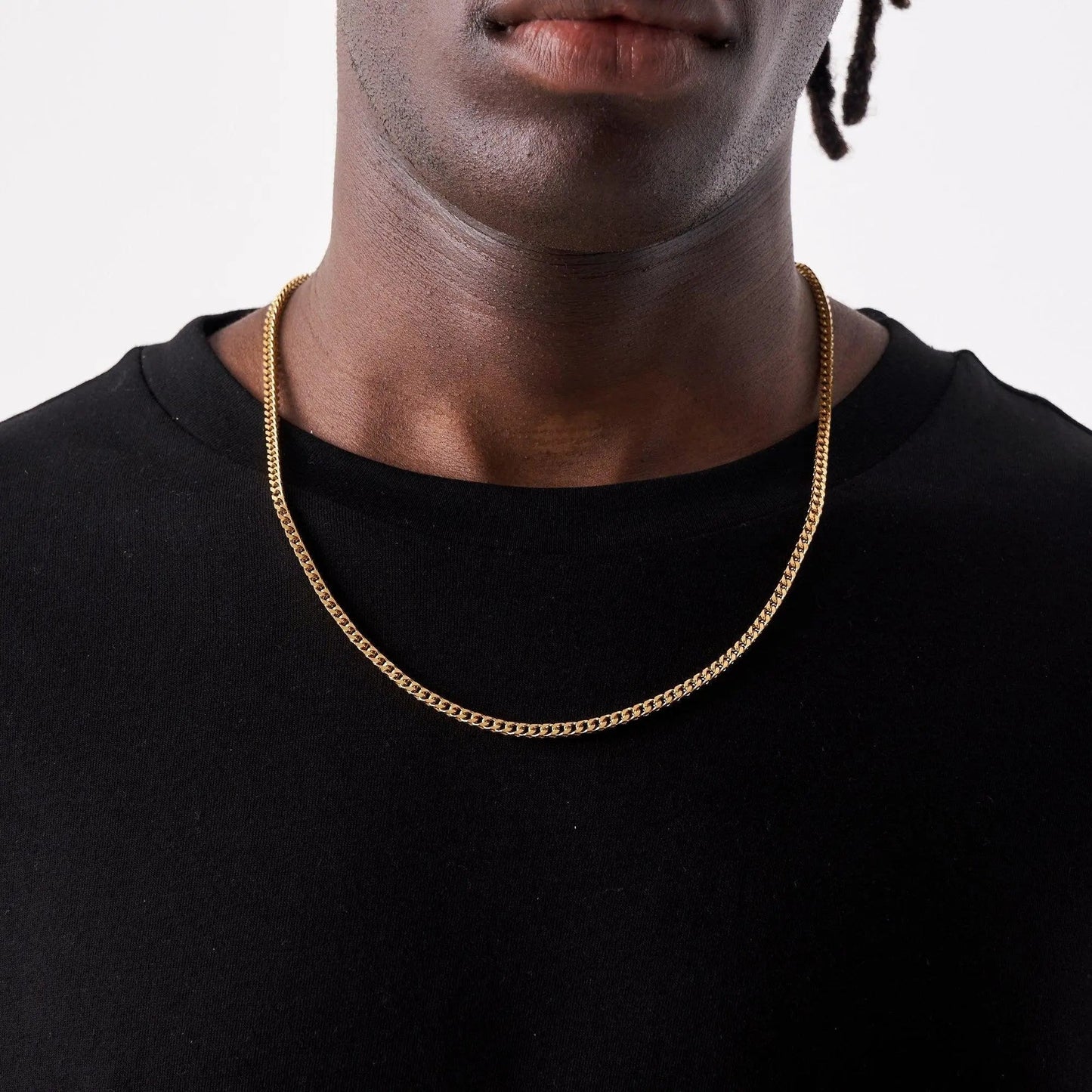 Franco Chain - Gold - Cartice™LuxuryJewelryGoldSilverWatchBraceletNecklaceChainIced-outCubanMoissaniteTarnish-freeStainlessDurablePremiumShinePlatedStatementDiamondAffordable