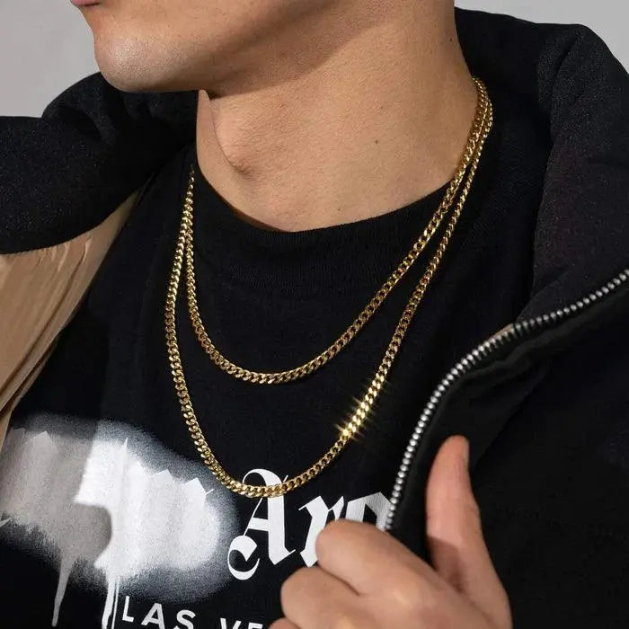 MICRO CUBAN CHAIN - Cartice™LuxuryJewelryGoldSilverWatchBraceletNecklaceChainIced-outCubanMoissaniteTarnish-freeStainlessDurablePremiumShinePlatedStatementDiamondAffordable