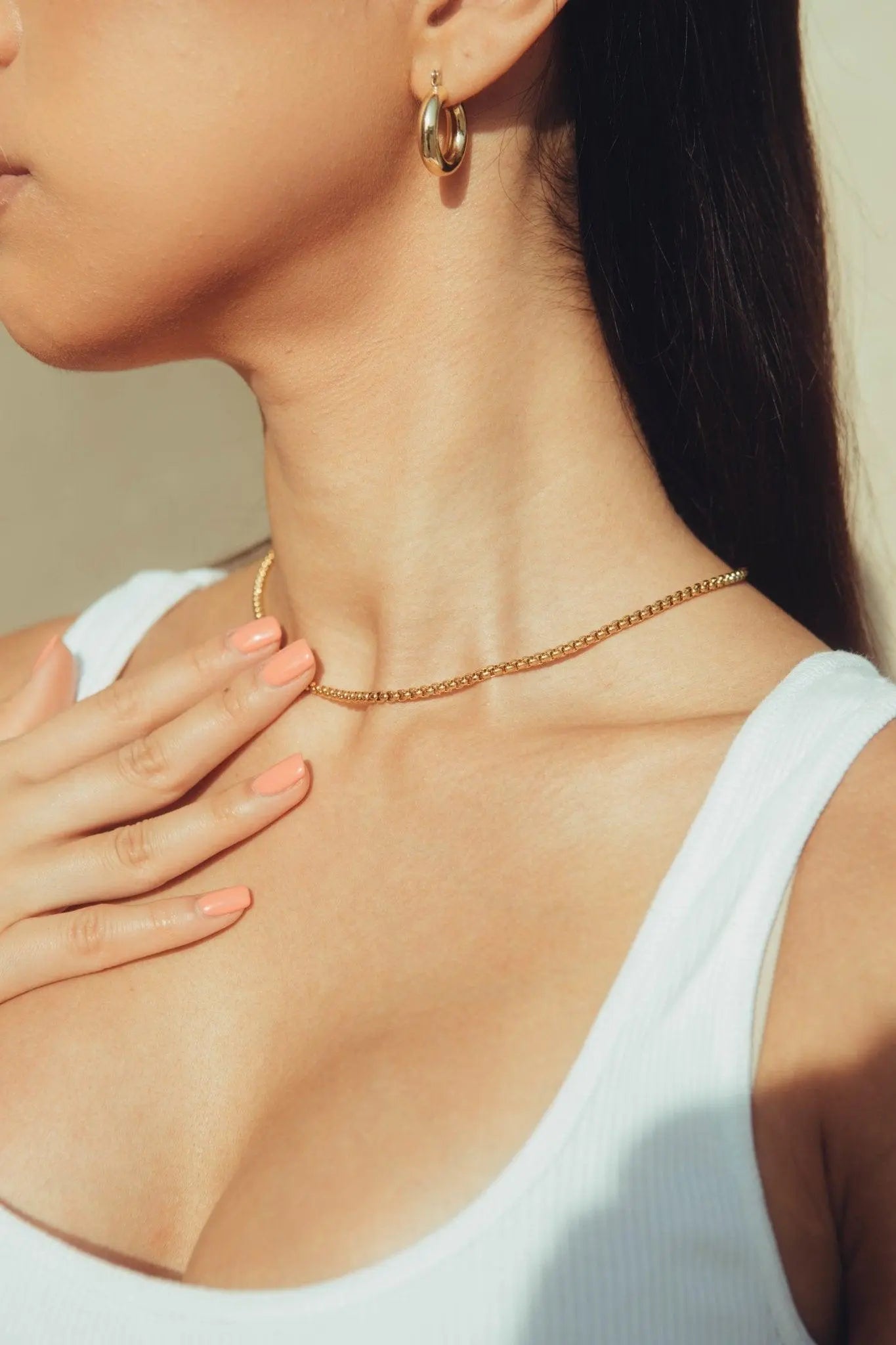 3mm Rolo Link Chain - Gold - Cartice™LuxuryJewelryGoldSilverWatchBraceletNecklaceChainIced-outCubanMoissaniteTarnish-freeStainlessDurablePremiumShinePlatedStatementDiamondAffordable