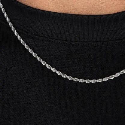 3MM ROPE CHAIN - Cartice™LuxuryJewelryGoldSilverWatchBraceletNecklaceChainIced-outCubanMoissaniteTarnish-freeStainlessDurablePremiumShinePlatedStatementDiamondAffordable