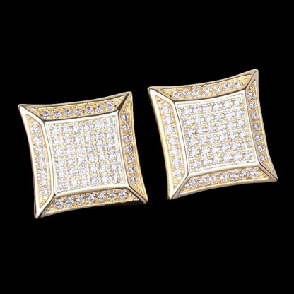 15MM Royale Iced Out Stud Earrings - Cartice™LuxuryJewelryGoldSilverWatchBraceletNecklaceChainIced-outCubanMoissaniteTarnish-freeStainlessDurablePremiumShinePlatedStatementDiamondAffordable