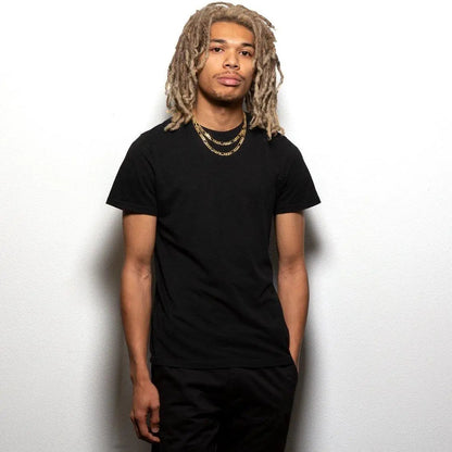 8mm Figaro Chain Choker Set