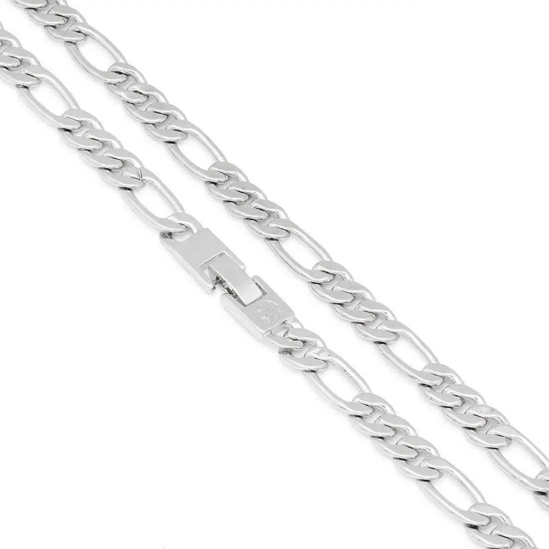 8mm Figaro Chain Choker Set