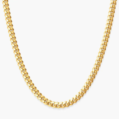 5mm Miami Cuban Link Chain - Gold - Cartice™LuxuryJewelryGoldSilverWatchBraceletNecklaceChainIced-outCubanMoissaniteTarnish-freeStainlessDurablePremiumShinePlatedStatementDiamondAffordable