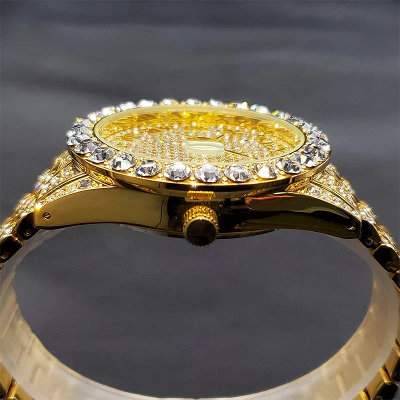 Khalil Classic Iced Out Watch