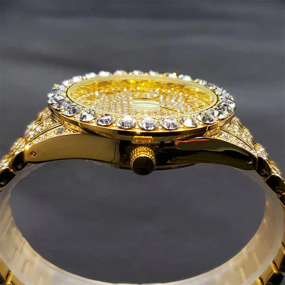 Khalil Classic Iced Out Watch