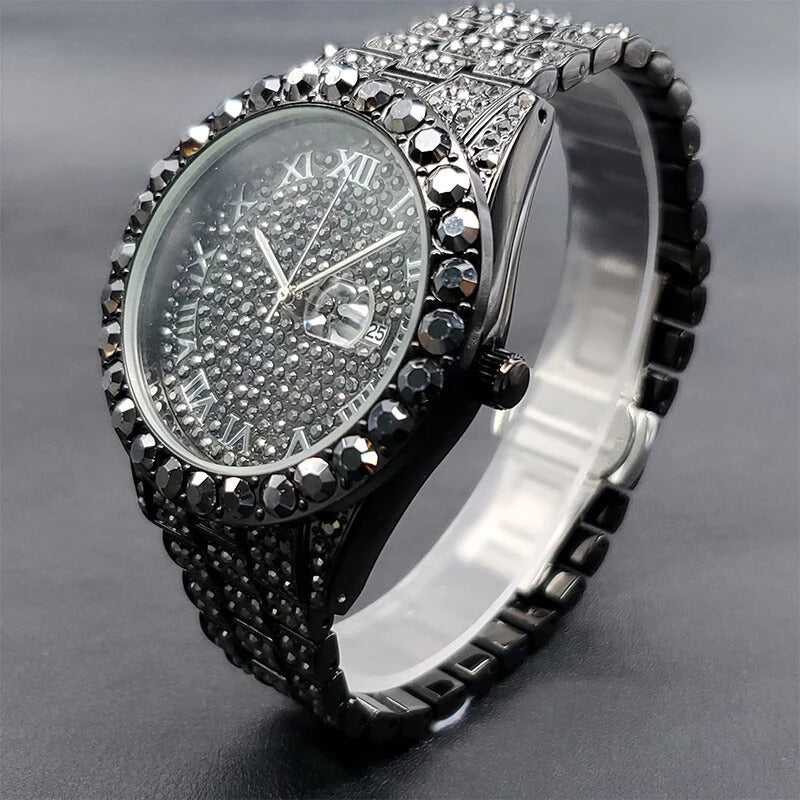 Khalil Classic Iced Out Watch