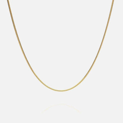 3mm Round Snake Chain - Gold - Cartice™LuxuryJewelryGoldSilverWatchBraceletNecklaceChainIced-outCubanMoissaniteTarnish-freeStainlessDurablePremiumShinePlatedStatementDiamondAffordable