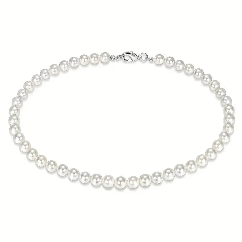 PEARL NECKLACE - Cartice™LuxuryJewelryGoldSilverWatchBraceletNecklaceChainIced-outCubanMoissaniteTarnish-freeStainlessDurablePremiumShinePlatedStatementDiamondAffordable