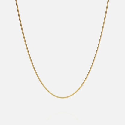 2MM Snake Chain - Gold - Cartice™LuxuryJewelryGoldSilverWatchBraceletNecklaceChainIced-outCubanMoissaniteTarnish-freeStainlessDurablePremiumShinePlatedStatementDiamondAffordable